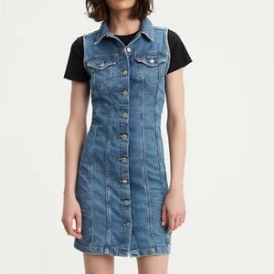 Levi's Blue Denim Dress